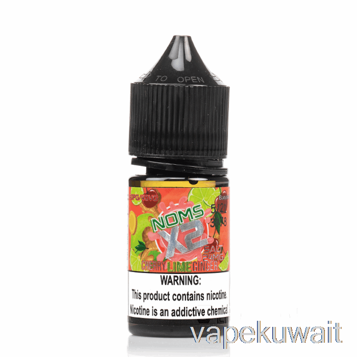 ملح الزنجبيل والليمون الكرز - السوائل الإلكترونية نومينون - 30 مل 48 ملجم مجموعات جراب Vape